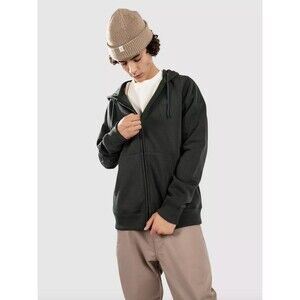 C129 NWT Element Cornell Classic Zip Hoodie Charcoal Size M Full Zip Sweatshirt